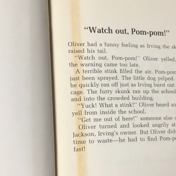 Oliver Adventure Chapter books by Michael McBrier vintage Troll 80s Lot of 2 - Picture 5 of 11